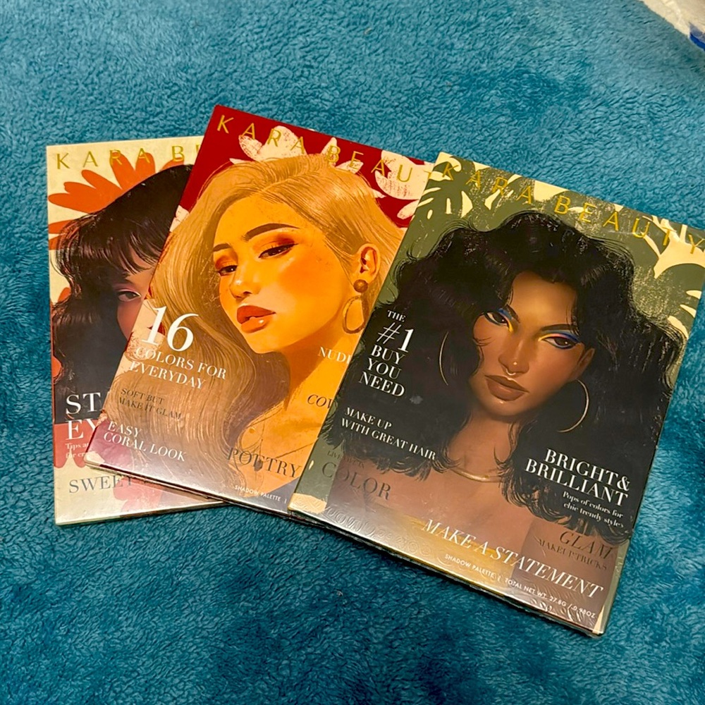 Kara Beauty eyeshadow palettes